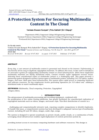 journal of science and technology issn 2456 5660