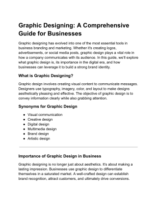 Graphic Designing Training Institute in Chandigarh