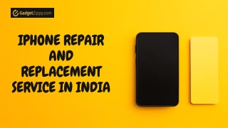 Expert iPhone Repair and Replacement Service in India - Quick & Affordable