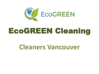 Cleaners Vancouver