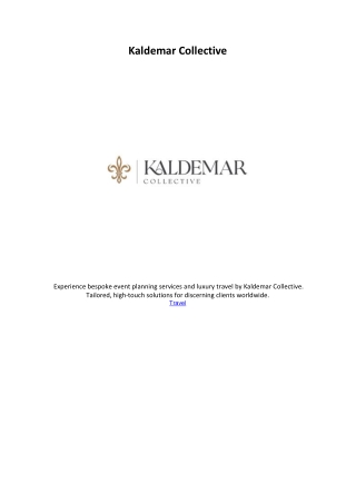 kaldemar collective