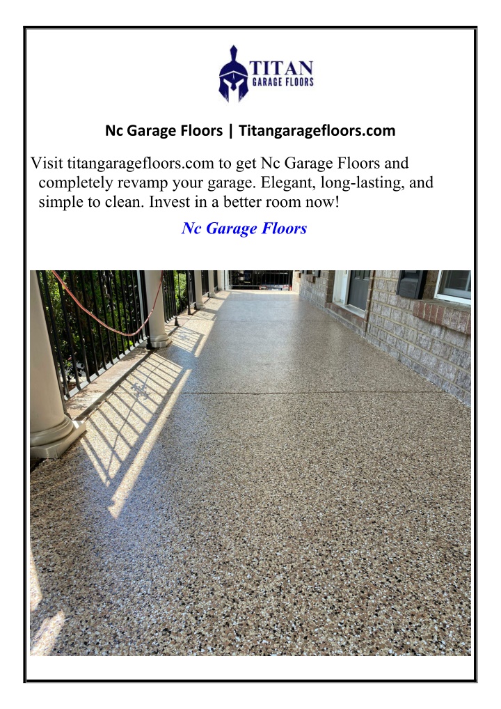 nc garage floors titangaragefloors com