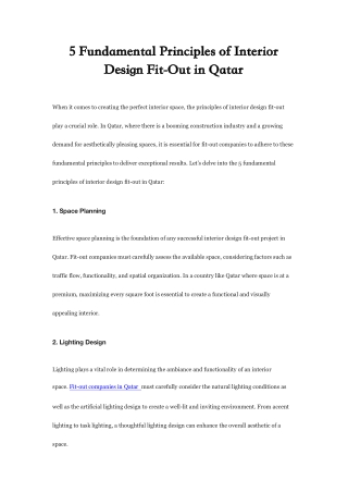 5 5 fundamental fundamental principles design