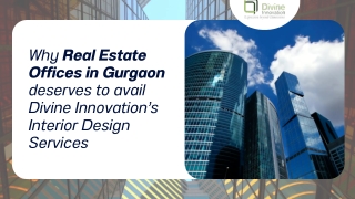 Top Real Estate Office Interior Designer in Gurgaon