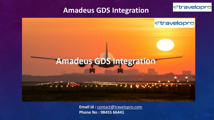 amadeus gds integration