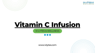 The Science Behind Vitamin C Infusion How It Works