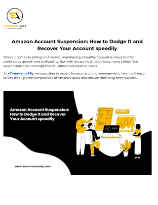 Amazon Account Suspension_ How to Dodge It and Recover Your Account speedily