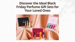 Discover the Ideal Black Friday Perfume Gift Sets for Your Loved Ones