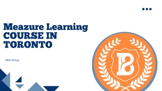 meazure learning course in toronto