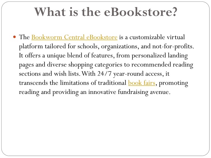 what is the ebookstore