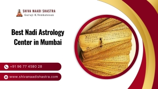 Nadi Astrology Center in Mumbai - Shiva NaadiShastra