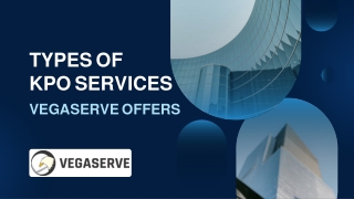Types of KPO Services