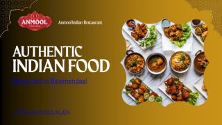 Anmool Indian Restaurant Authentic Flavors in Bloemendaal