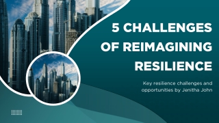 5 Challenges of Reimagining Resilience (1)
