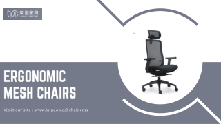 ergonomic mesh chairs