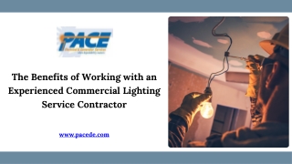 the benefits of working with an experienced