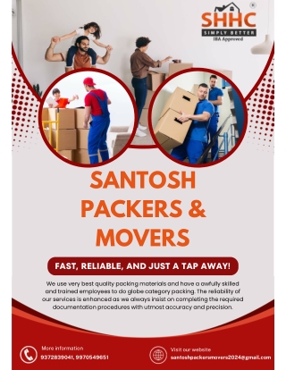 Santosh packers & movers