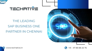Leading SAP Business One Partner in Chennai