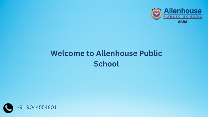 welcome to allenhouse public school