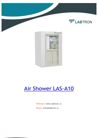 air shower las a10