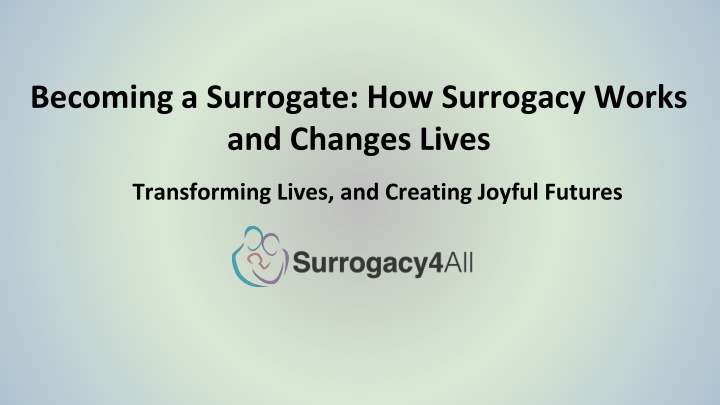 becoming a surrogate how surrogacy works