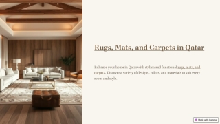 rugs mats and carpets in qatar