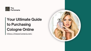 Your Ultimate Guide to Purchasing Cologne Online