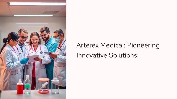 arterex medical pioneering innovative solutions