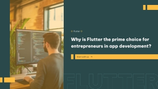 Why is Flutter the prime choice for entrepreneurs in app development
