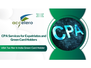 CPA Services for Expatriates and Green Card Holders