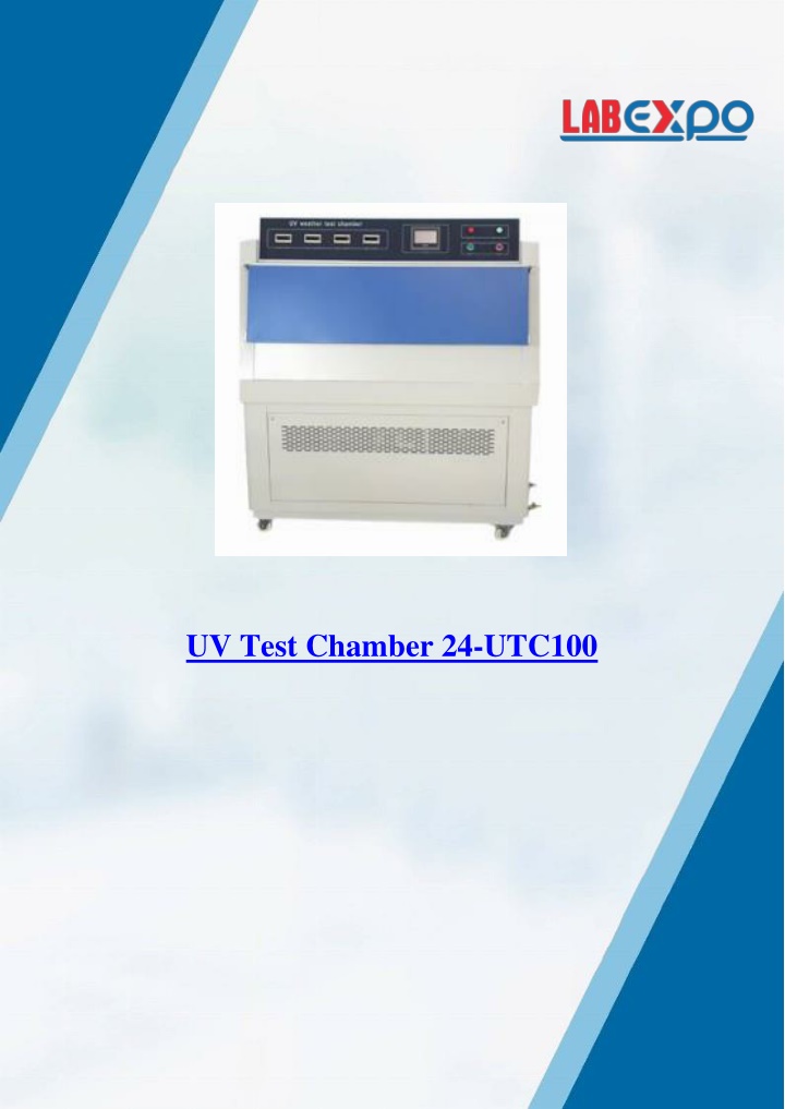 uv test chamber 24 utc100