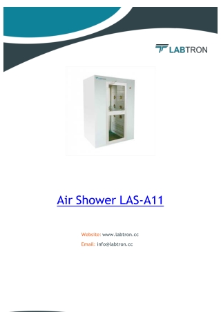 air shower las a11