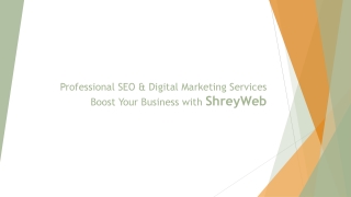 Professional SEO & Digital Marketing Services  Boost Your