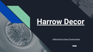 harrow decor