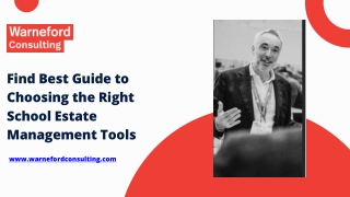 Find Best Guide to Choosing the Right School Estate Management Tools