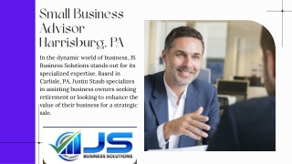 Small Business Advisor Harrisburg, PA