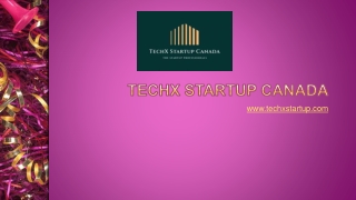 techx startup canada