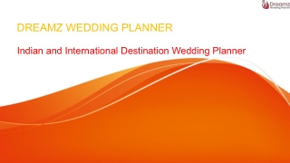 DREAMZ WEDDING PLANNER - WEDDING PLANNER IN GOA1