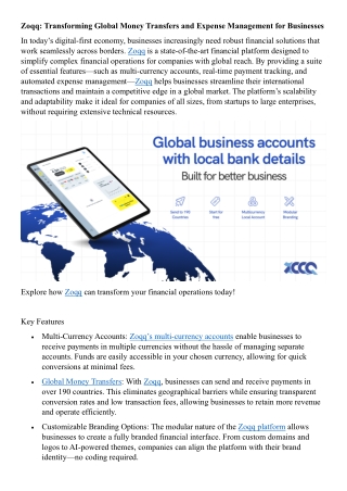 zoqq transforming global money transfers