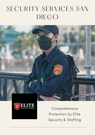 Security Services San Diego