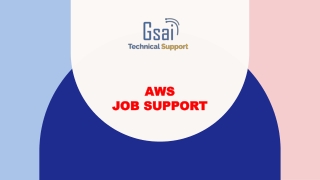 aws job support