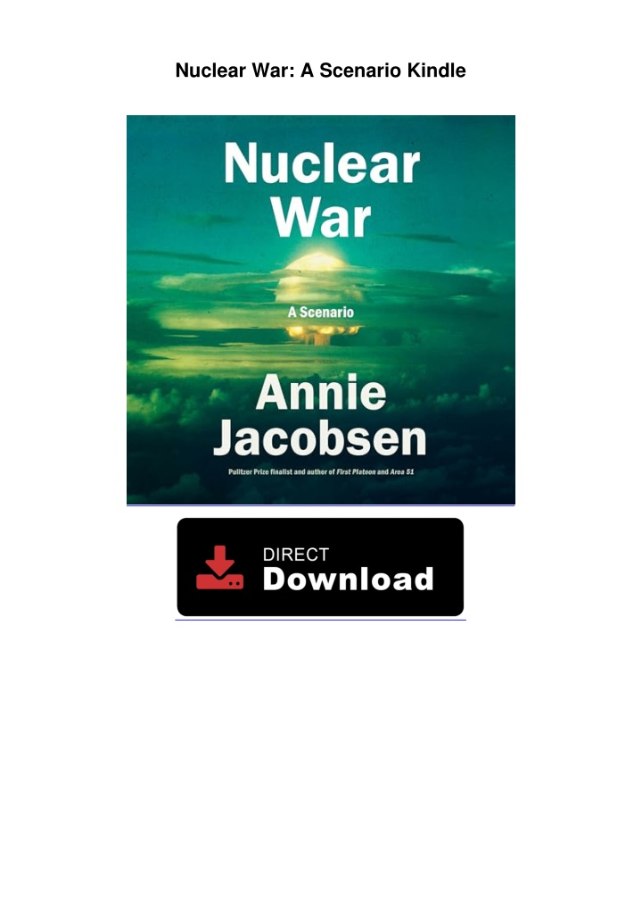 PPT - Nuclear-War-A-Scenario PowerPoint Presentation, free download ...