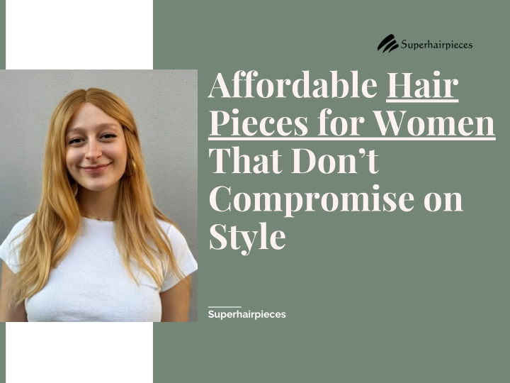 affordable hair pieces for women that