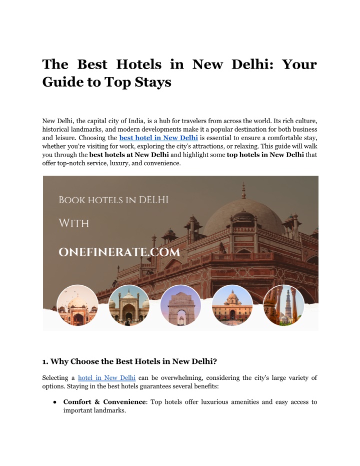 the best hotels in new delhi your guide