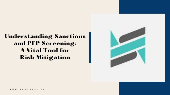 understanding sanctions and pep screening a vital