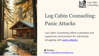 log cabin counseling panic attacks