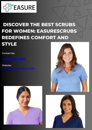 _Discover the Best Scrubs for Women EasureScrubs Redefines Comfort and Style