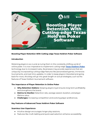 boosting player retention with cutting edge texas