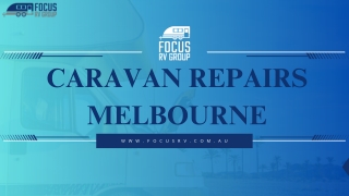 Caravan Repairs Melbourne