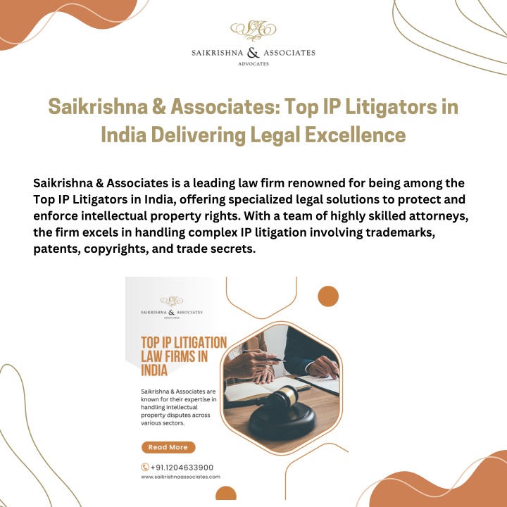 saikrishna associates top ip litigators in india